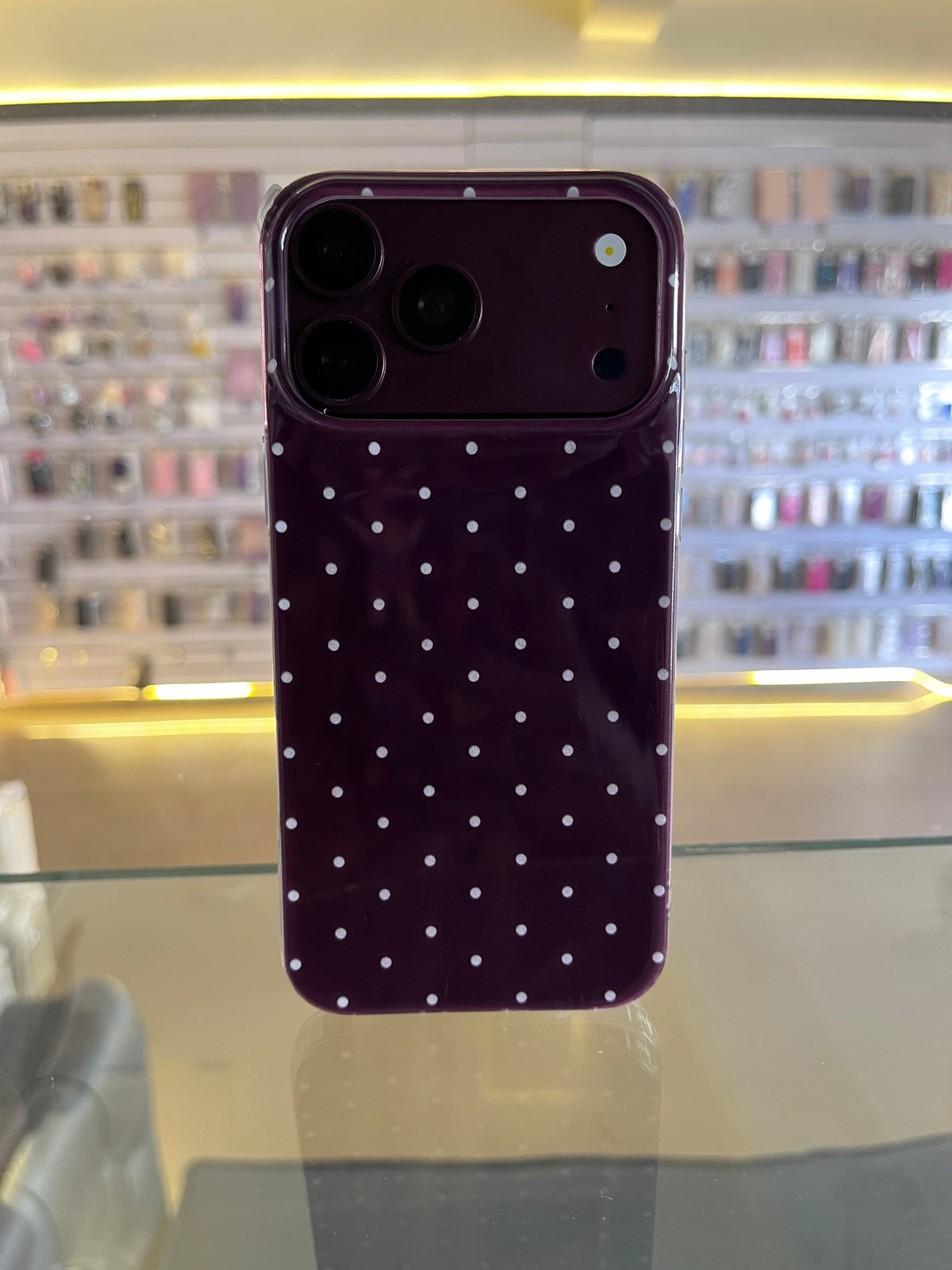 Polka Dot Design Case For iPhones
