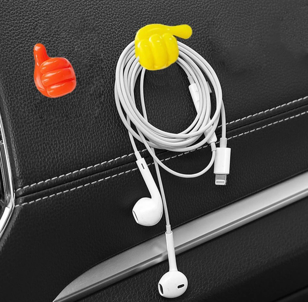 Thumb Mini Cord Holder For Earpiece,usb & More