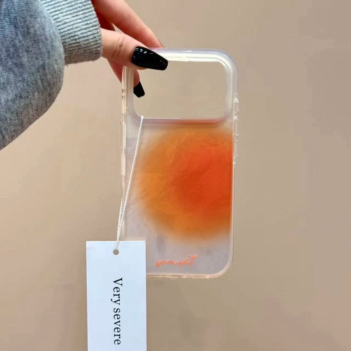 Gradient Orange Sunset
 Case For iPhones