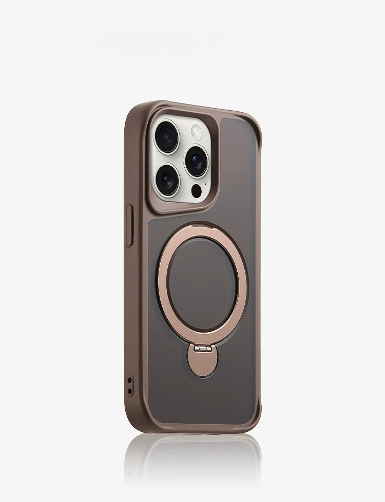Matte Ring Magsafe Case For Iphones