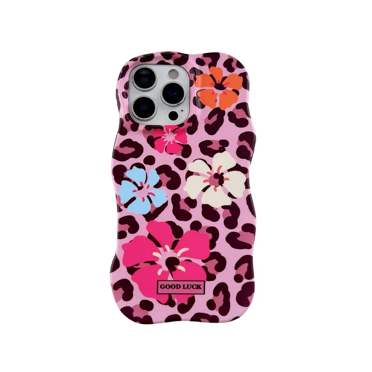 Pink Leopard Floral Case