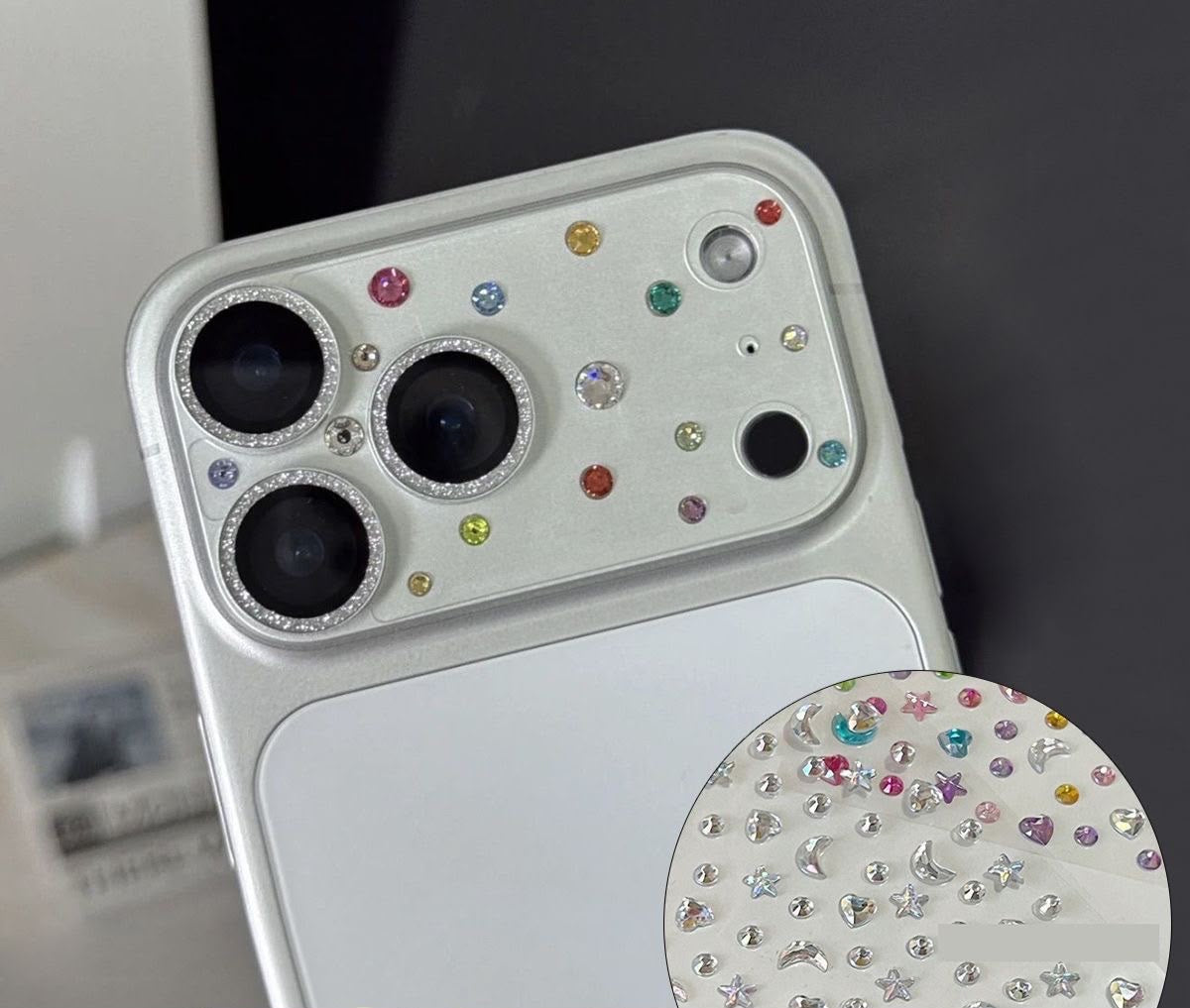 3D Colorful Camera Decoration Stickers