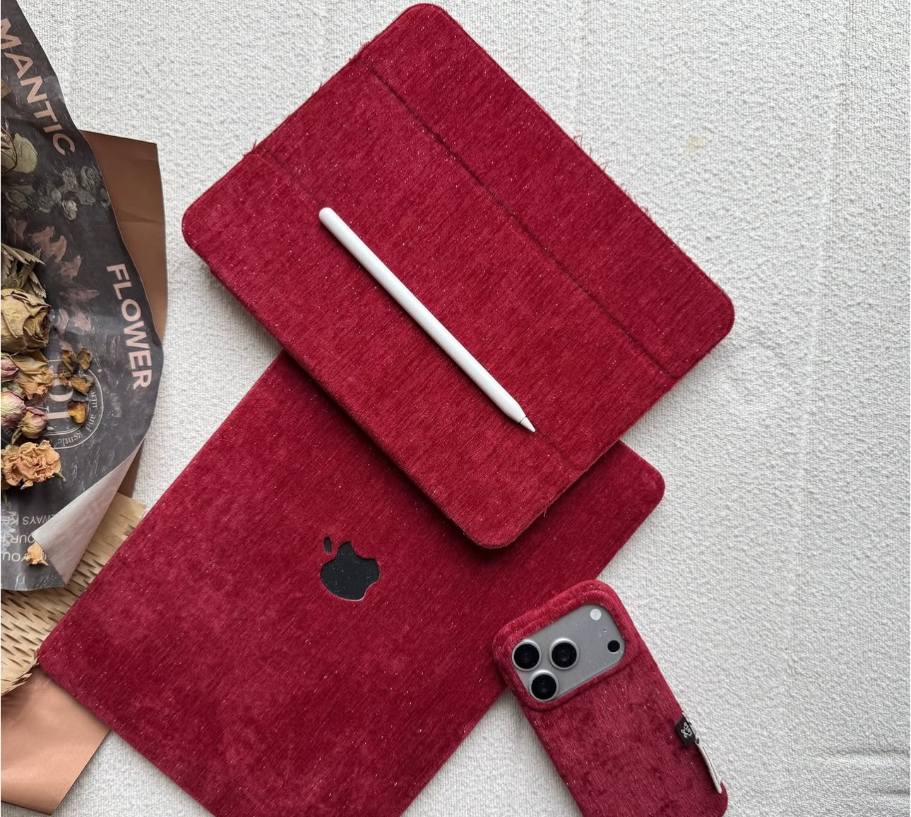 Velvet Suede iPad Case