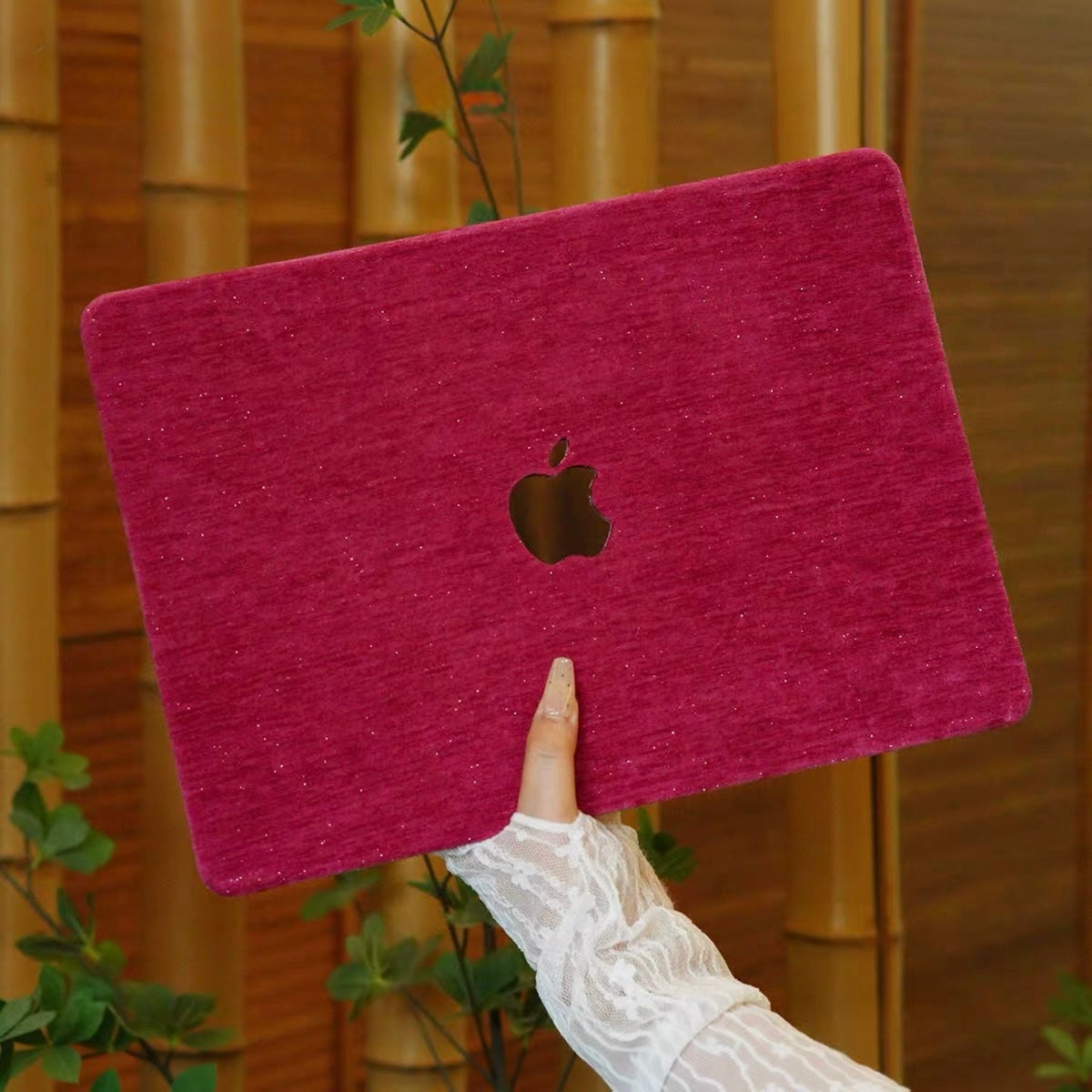 Premium Velvet MacBook Case