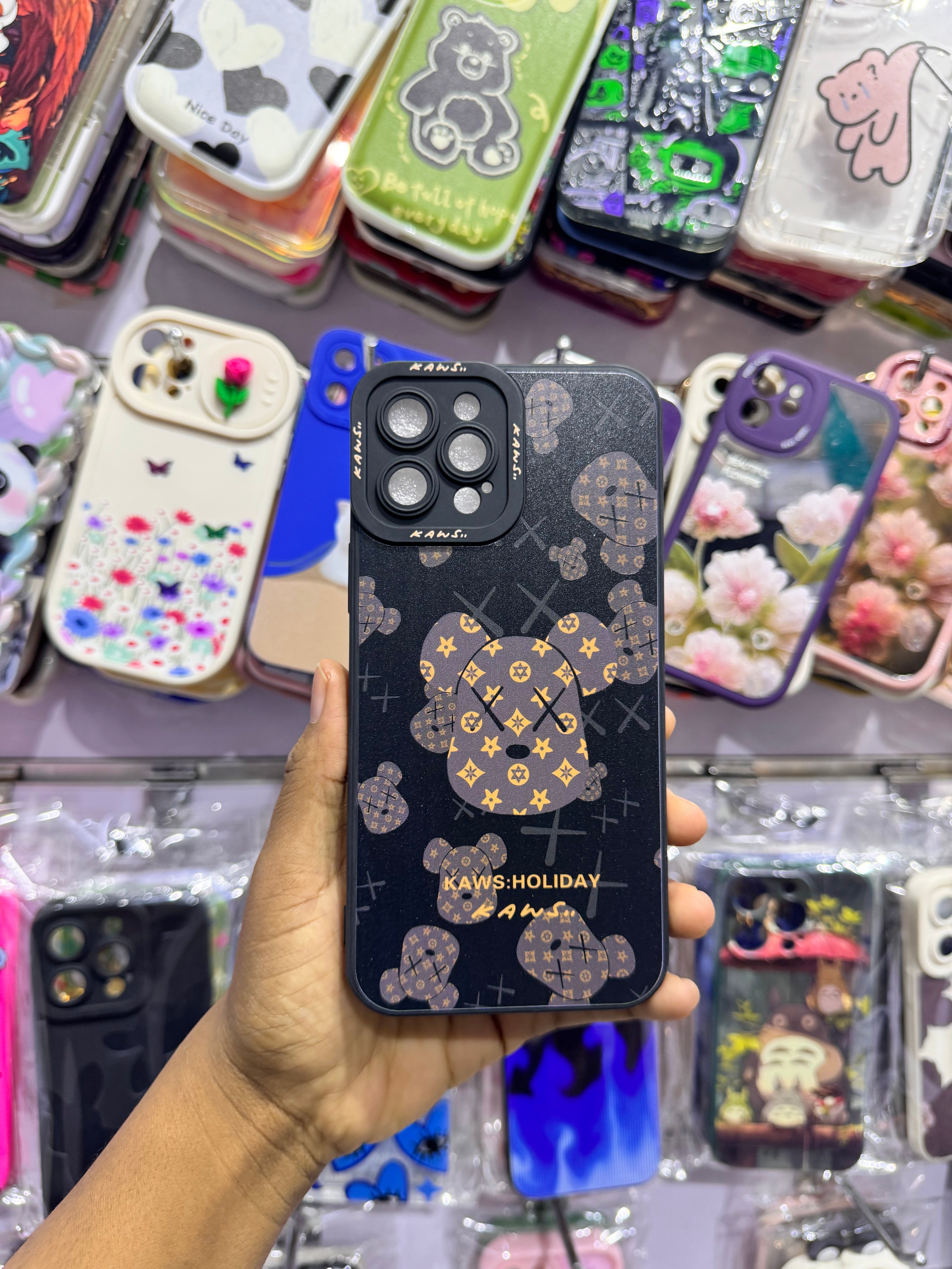 Kaws.holiday Case For IPhones