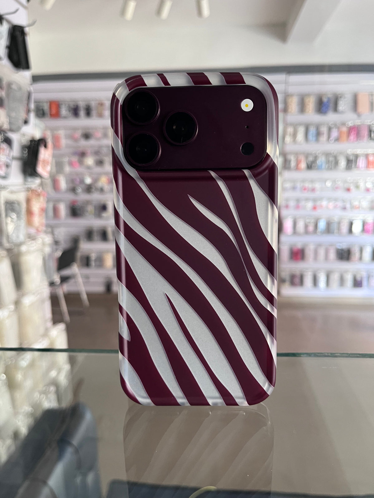 Zebra Pattern Case For iphones