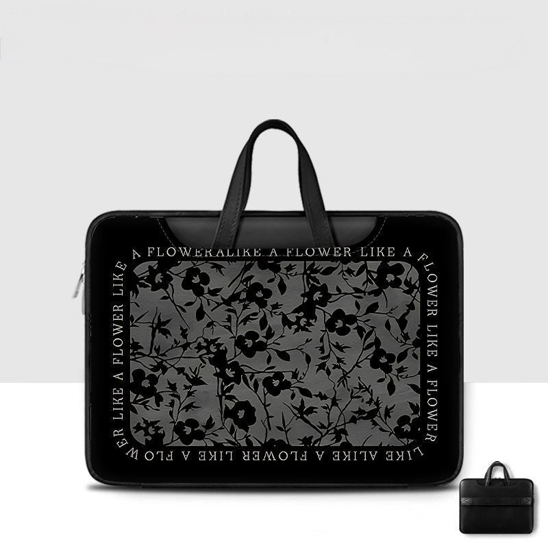 Floral laptop case