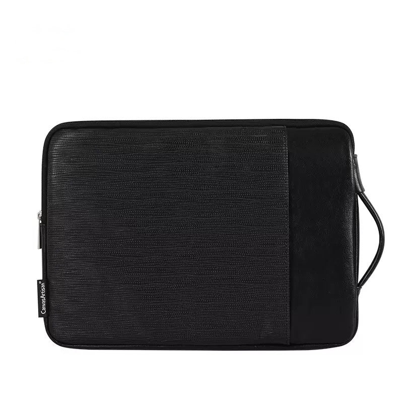Textured 15-Inch Laptop Sleeve with Handle