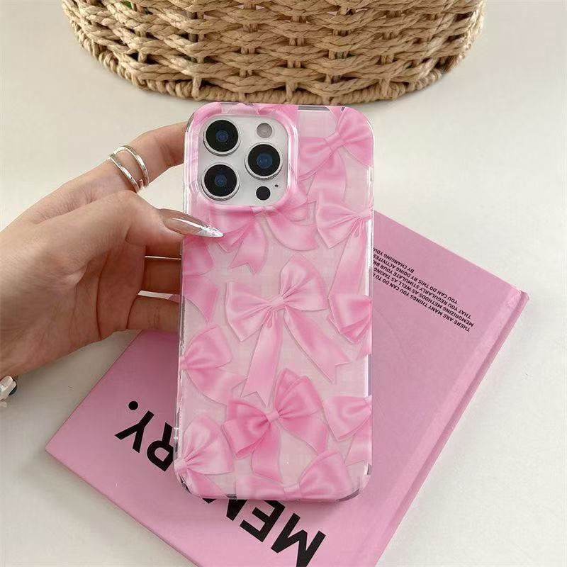 Pink bow case for iPhones