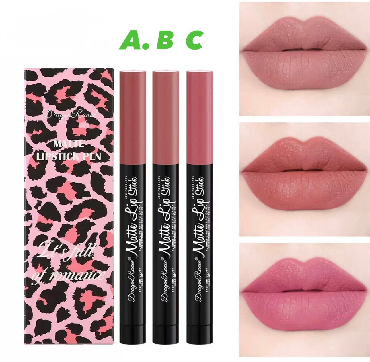 Rotating Lipstick pen Matte
