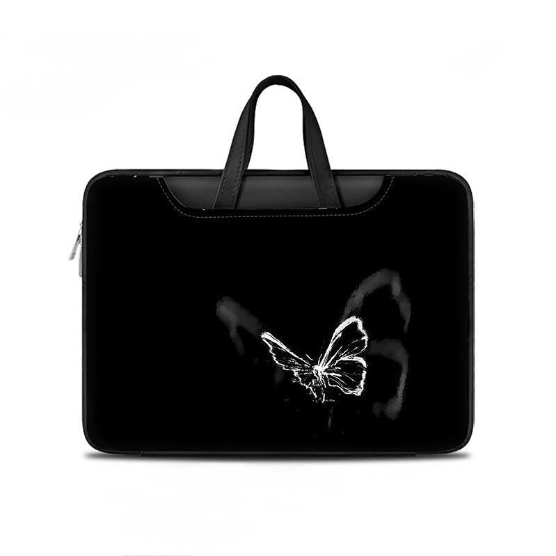 Black Butterfly Laptop Bag