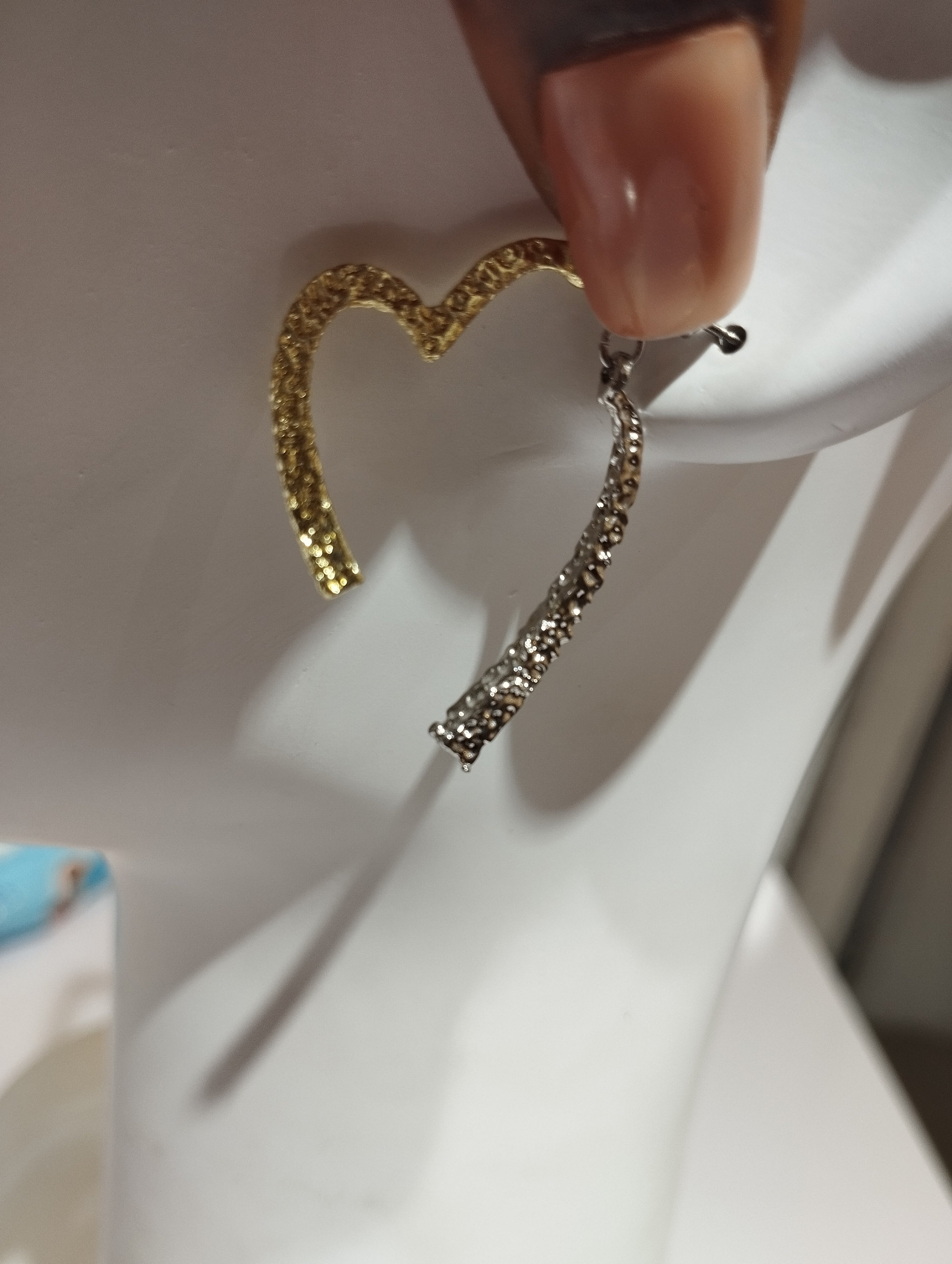 Gold Silver Stainless Earrings