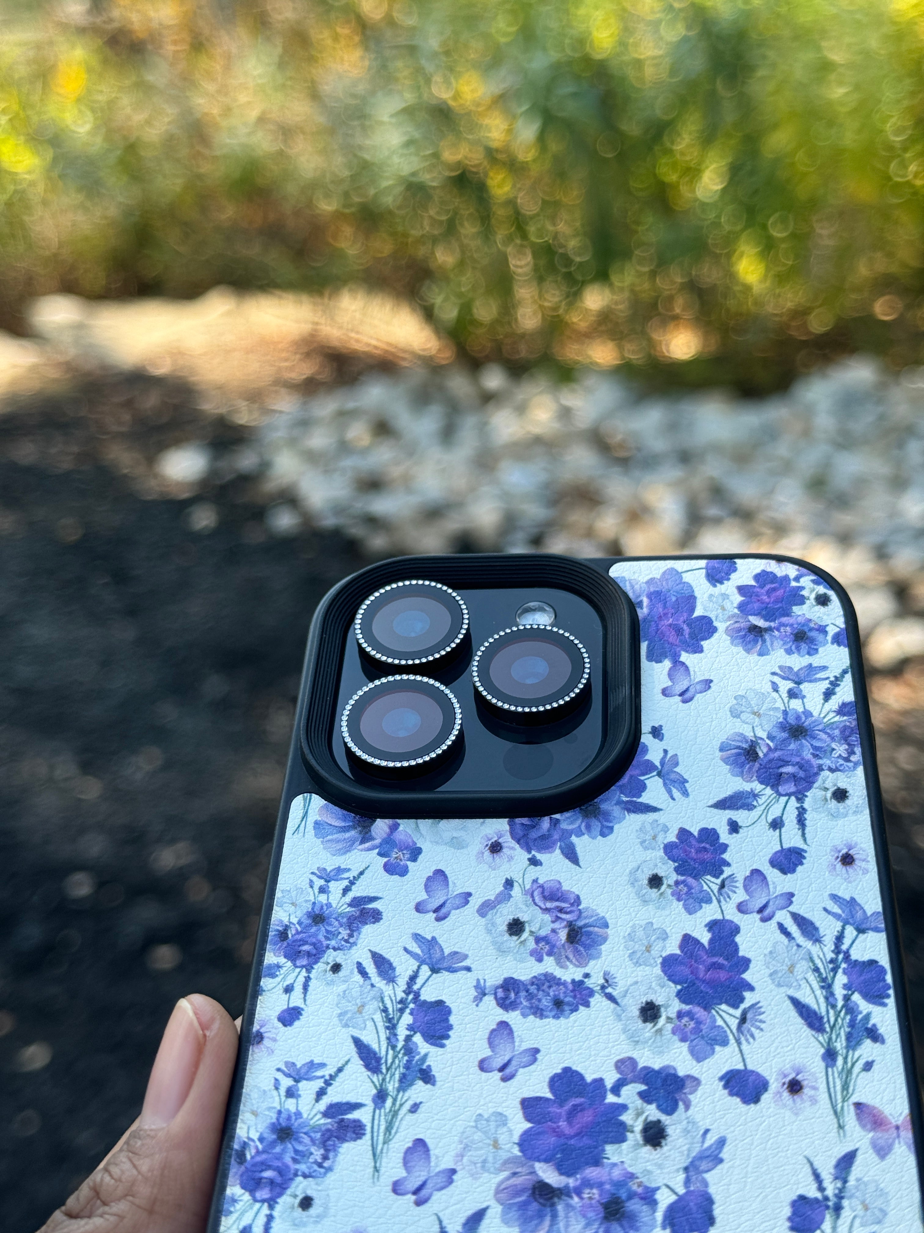 Purple Garden iPhone Case