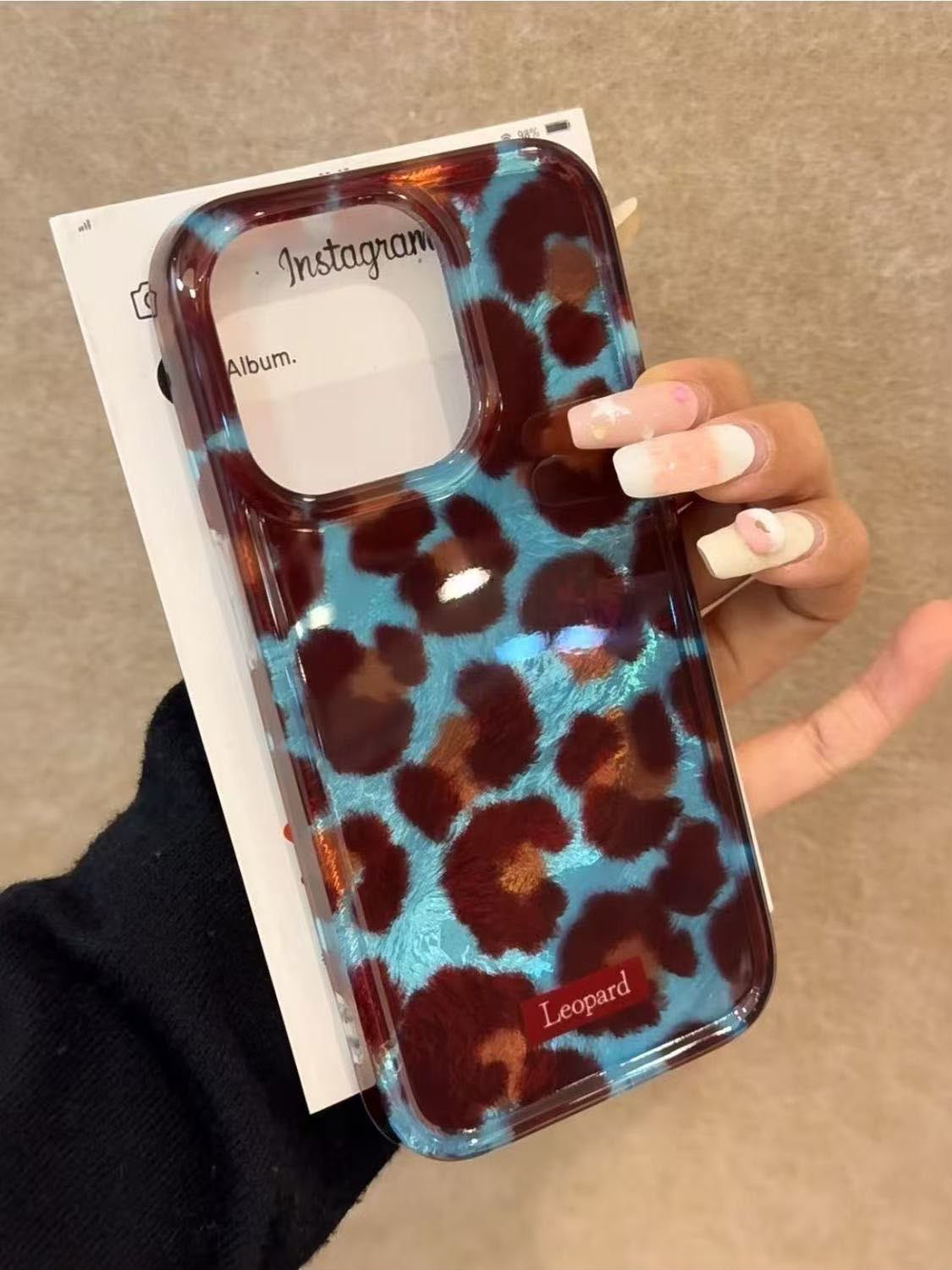 Vintage Leopard iPhone case