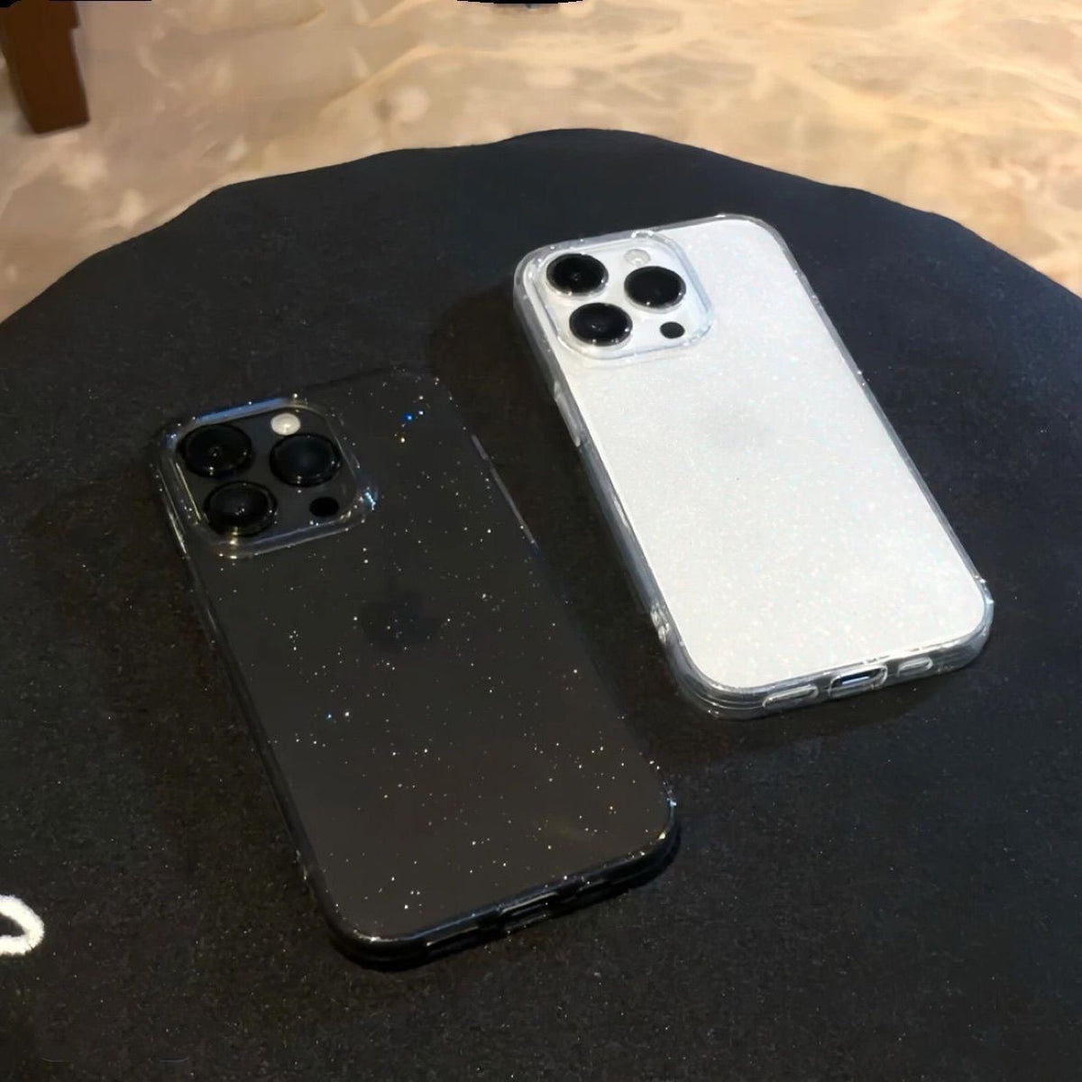 Midnight Glitter iPhone Case