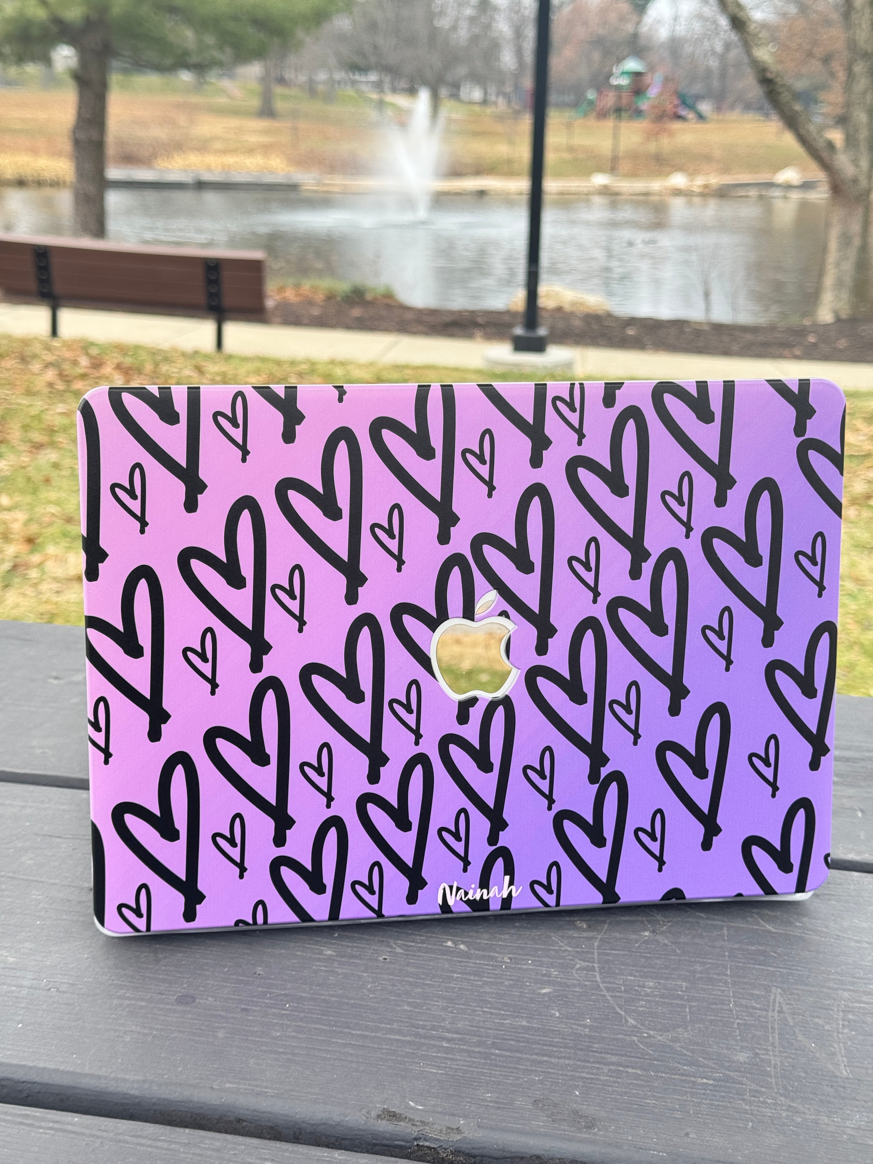 Endless Heart MacBook Case