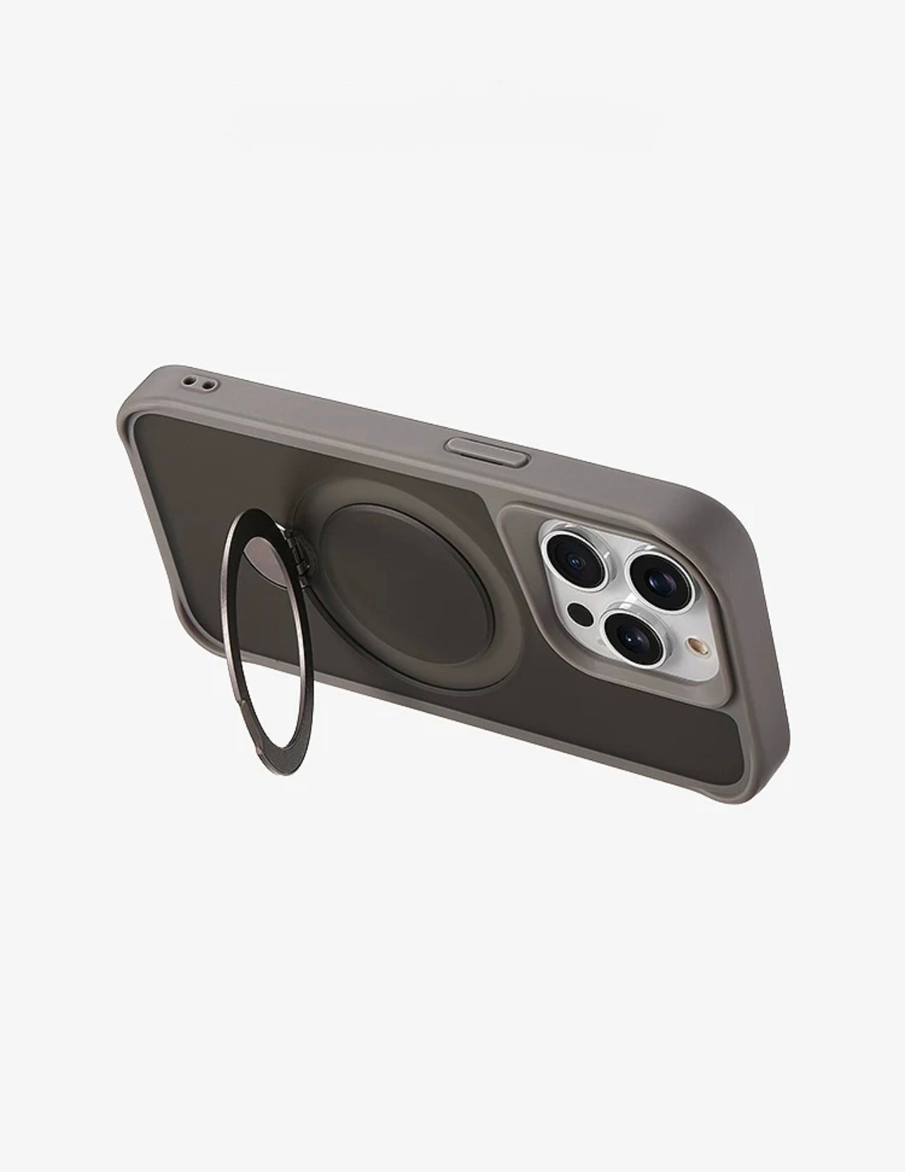 Matte Ring Magsafe Case For Iphones