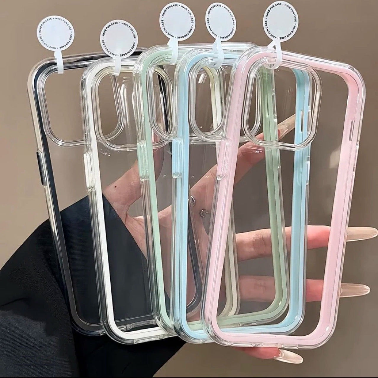 Pastel Frame Clear Case