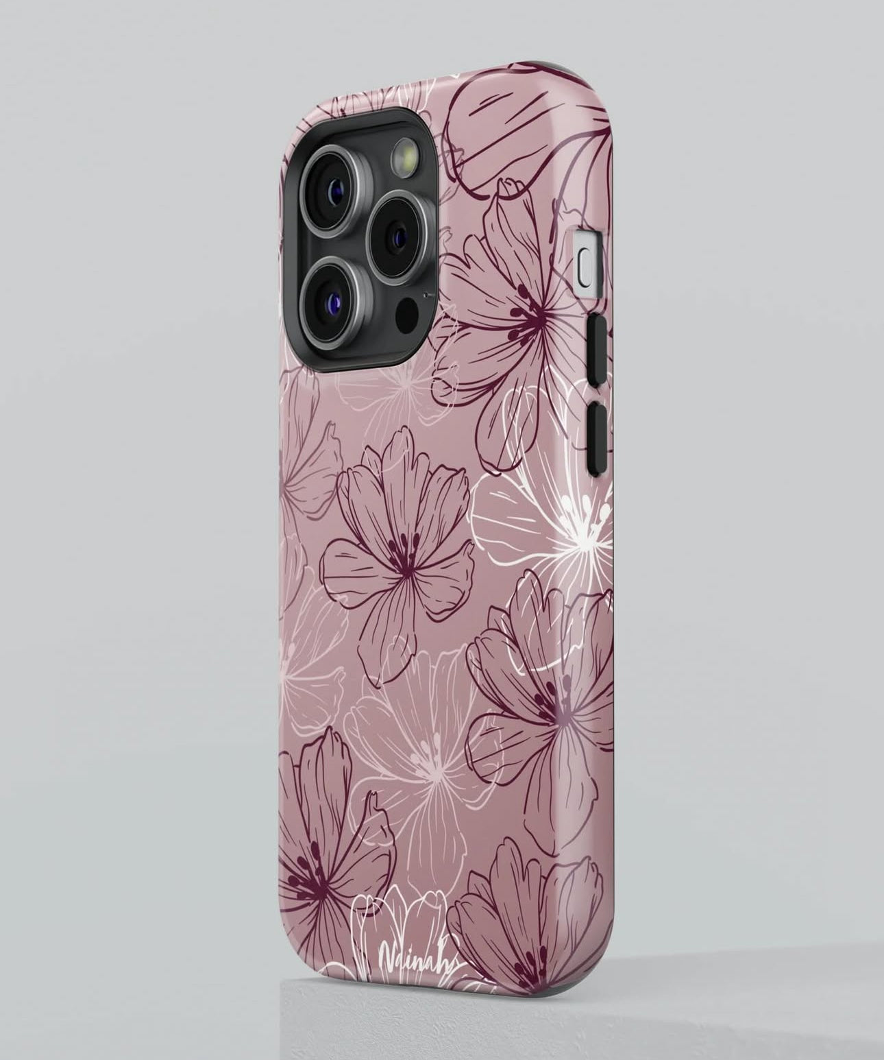 Dusty Rose Bloom Case