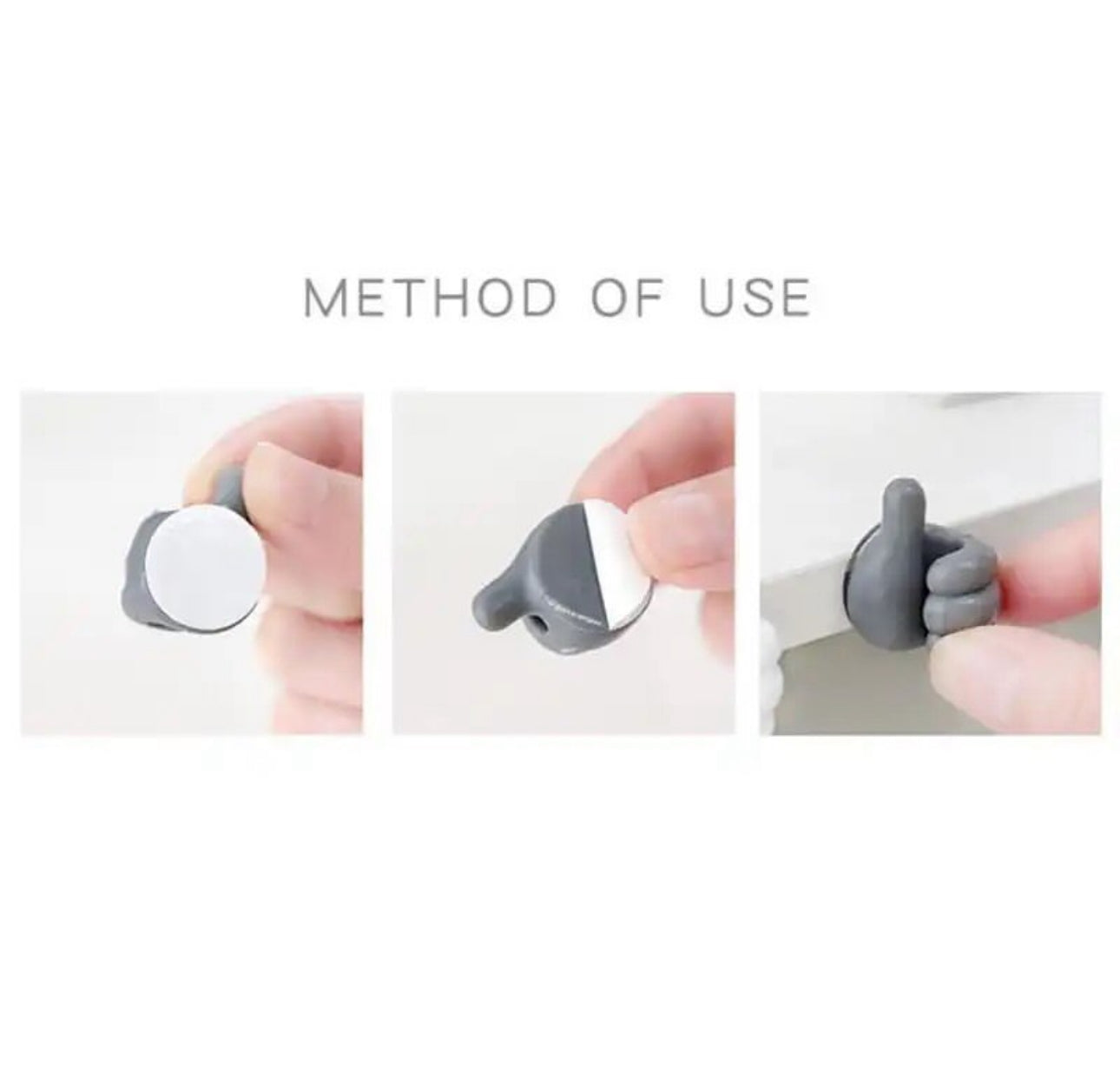 Thumb Mini Cord Holder For Earpiece,usb & More