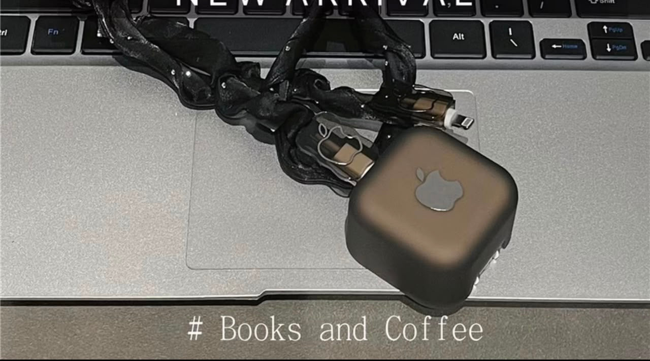 Dark Apple charger protector set
