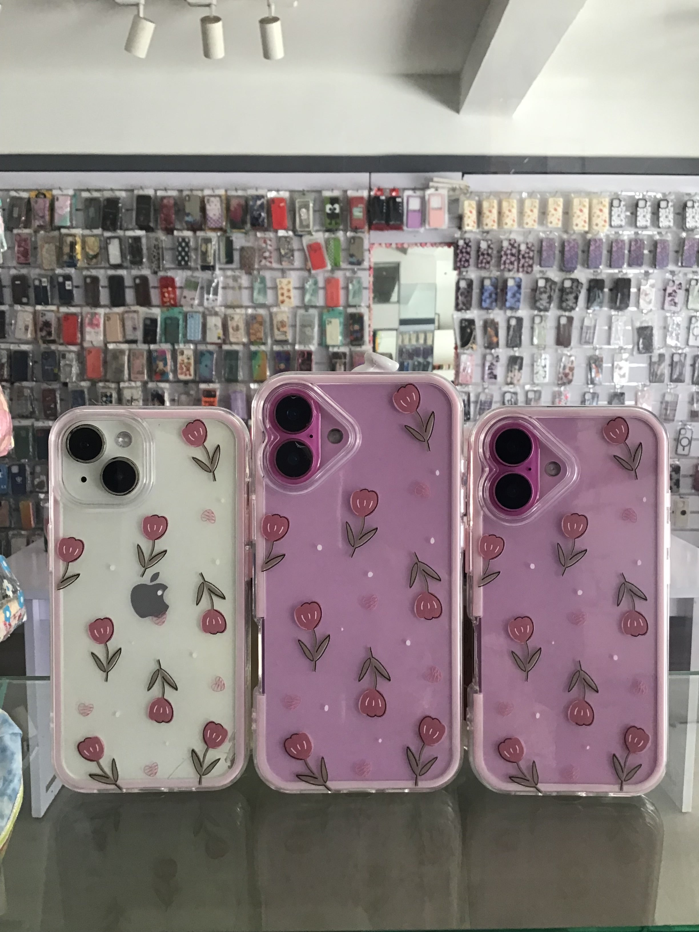 Pink Tulip iPhone Case
