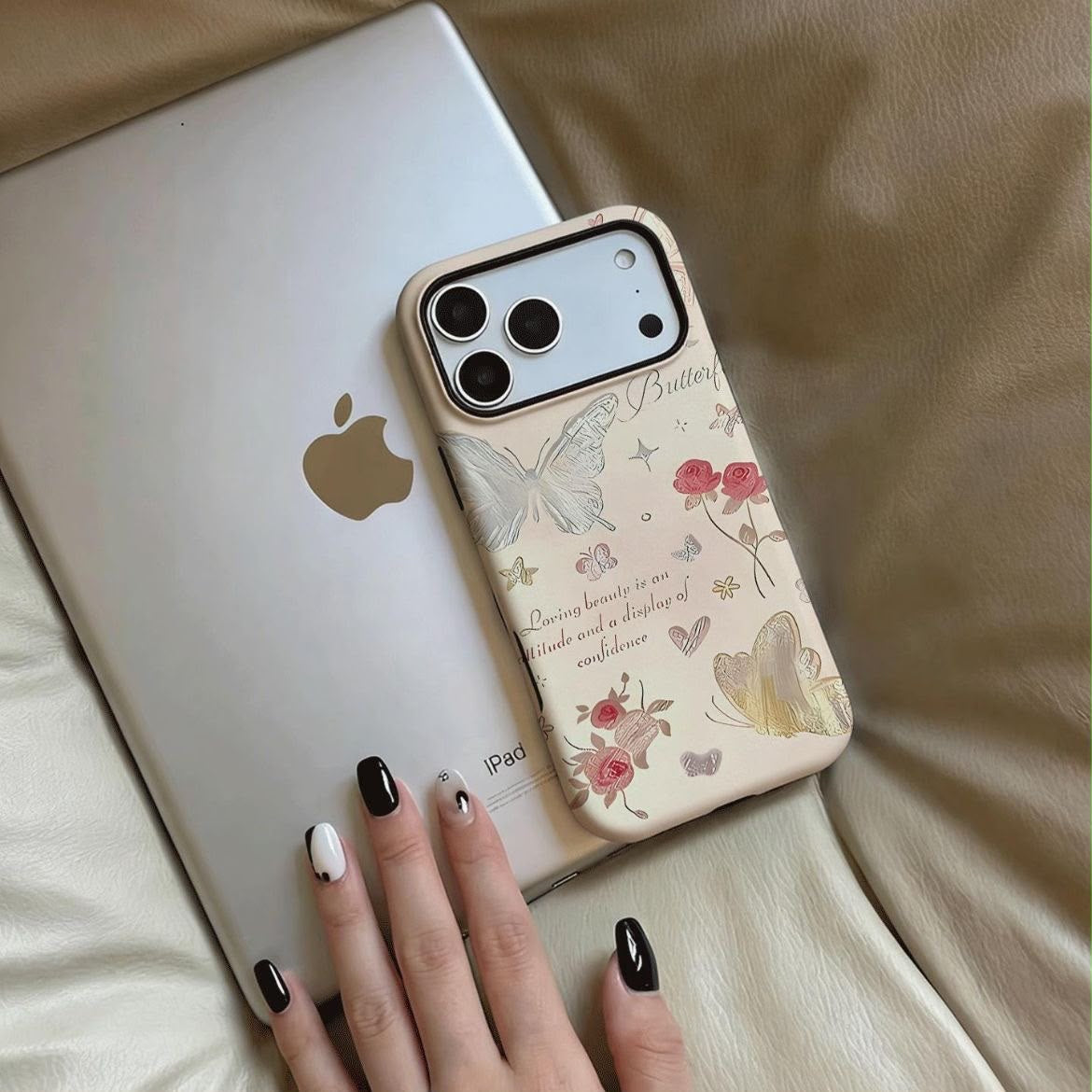 Butterfly Rose case For iPhones