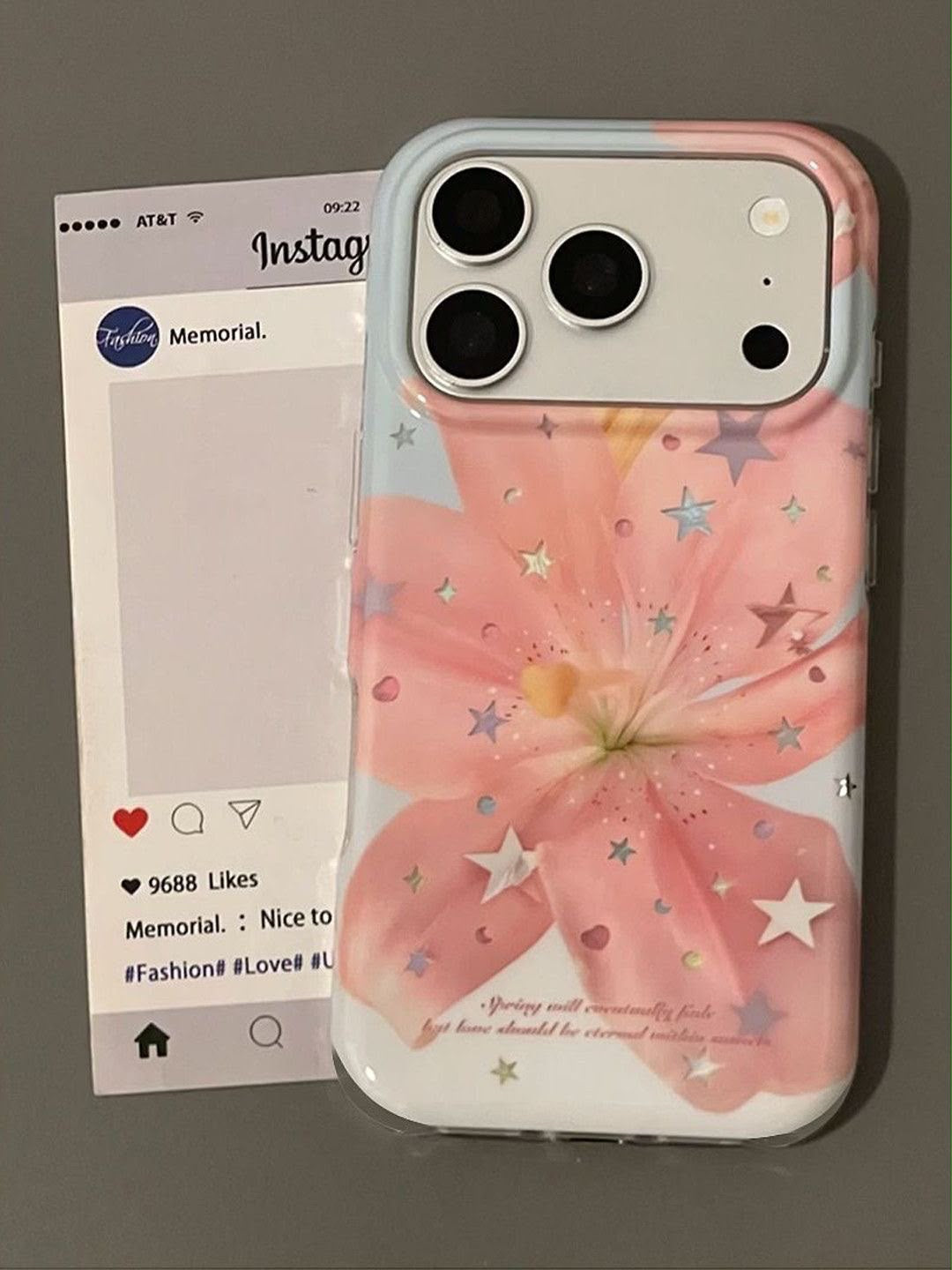 Pink Lily iPhone Case
