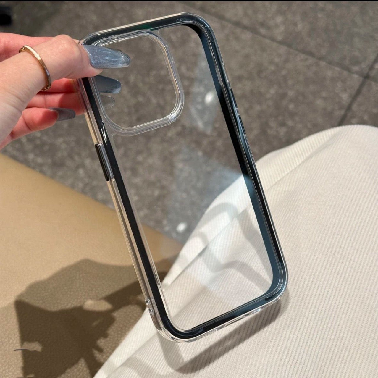 Pastel Frame Clear Case