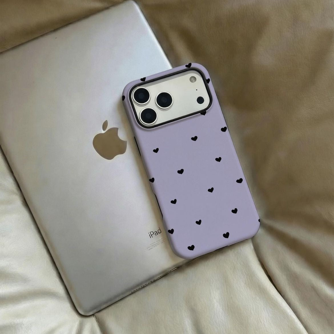 Purple heart Case for iPhones