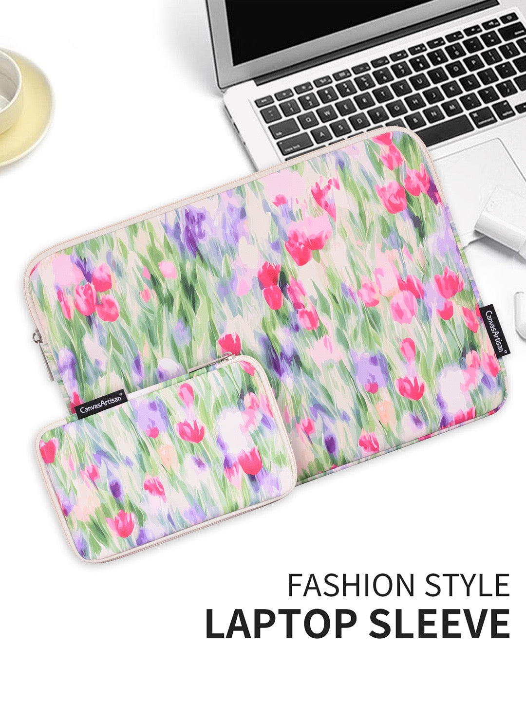 Floral 15-Inch Laptop Bag