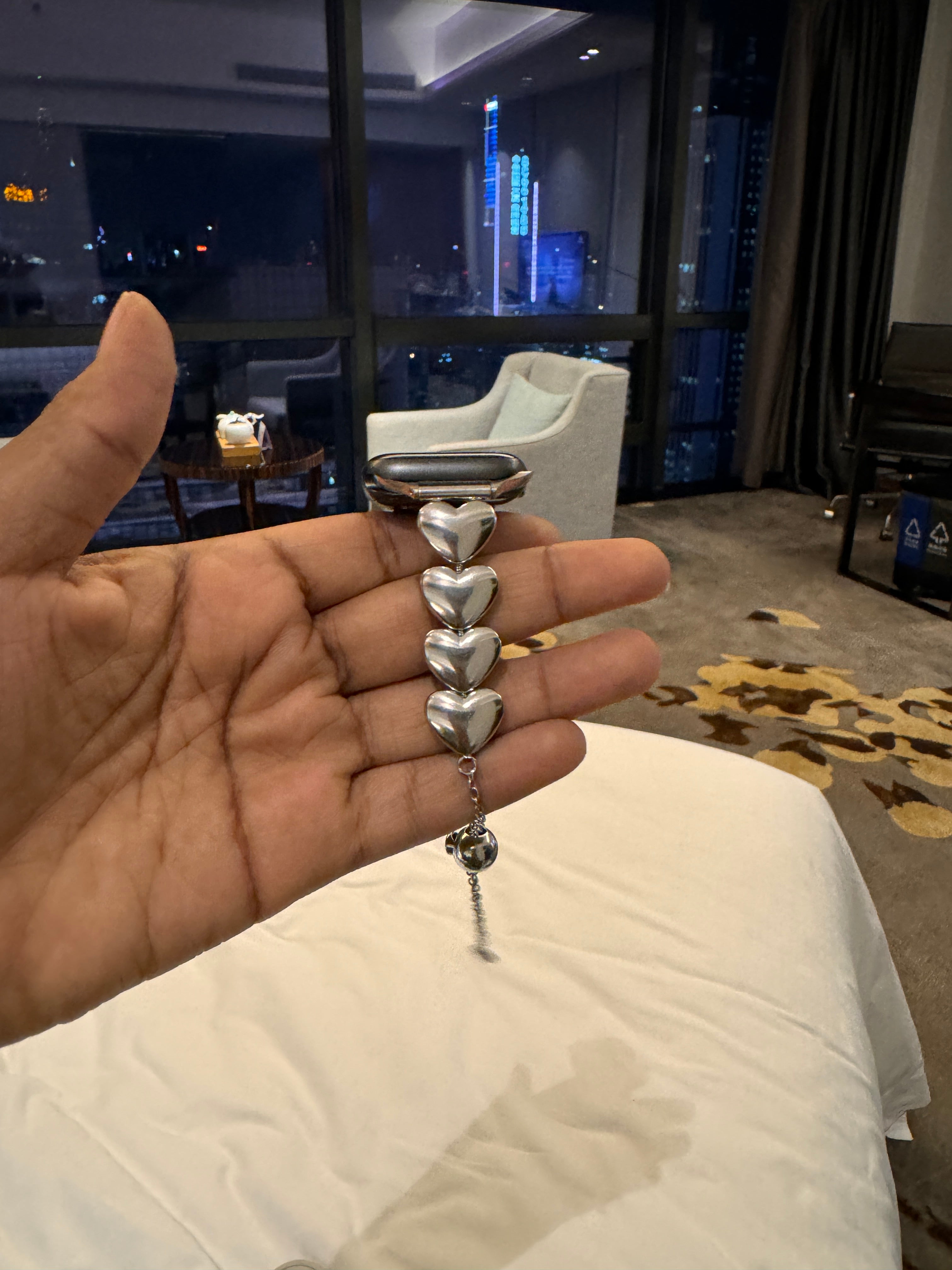 Heart shape Chain Strap