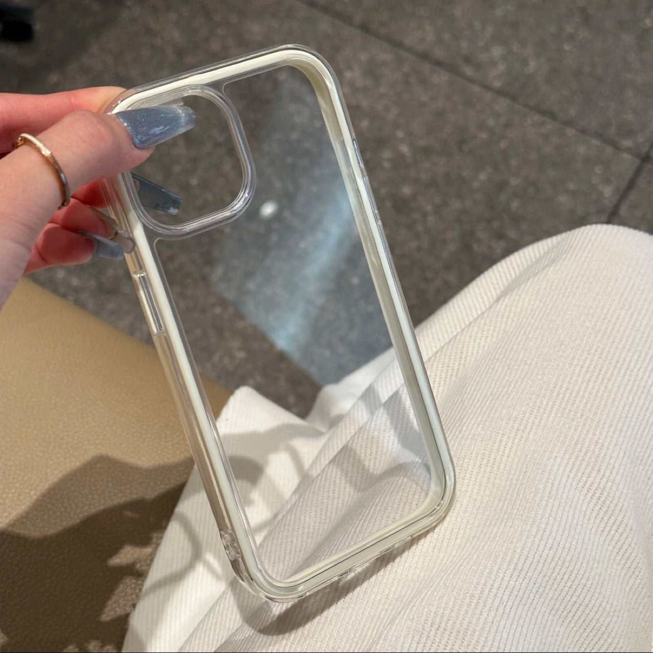 Pastel Frame Clear Case