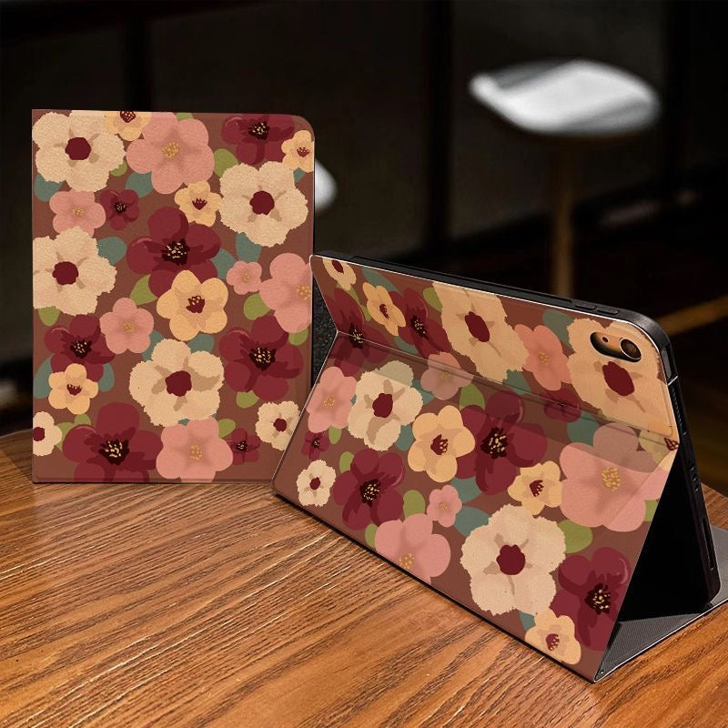 Vintage Floral iPad Case – Bold & Beautiful Protection
