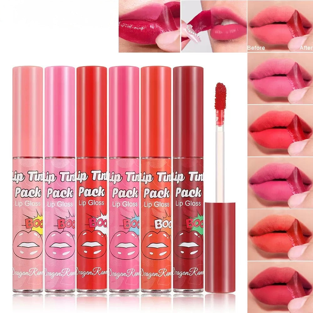 Tear-Off Moisturizing Lip Mask, Lip Gloss