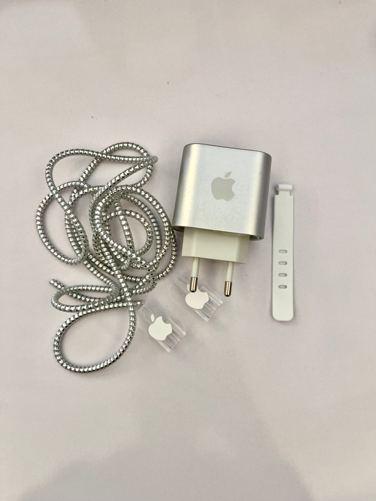 Silver charger protector set