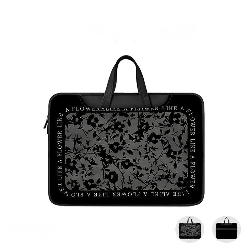 Floral laptop case