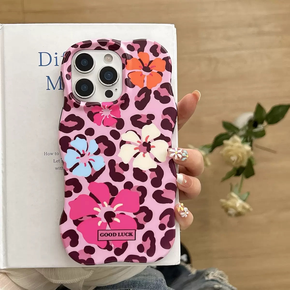 Pink Leopard Floral Case