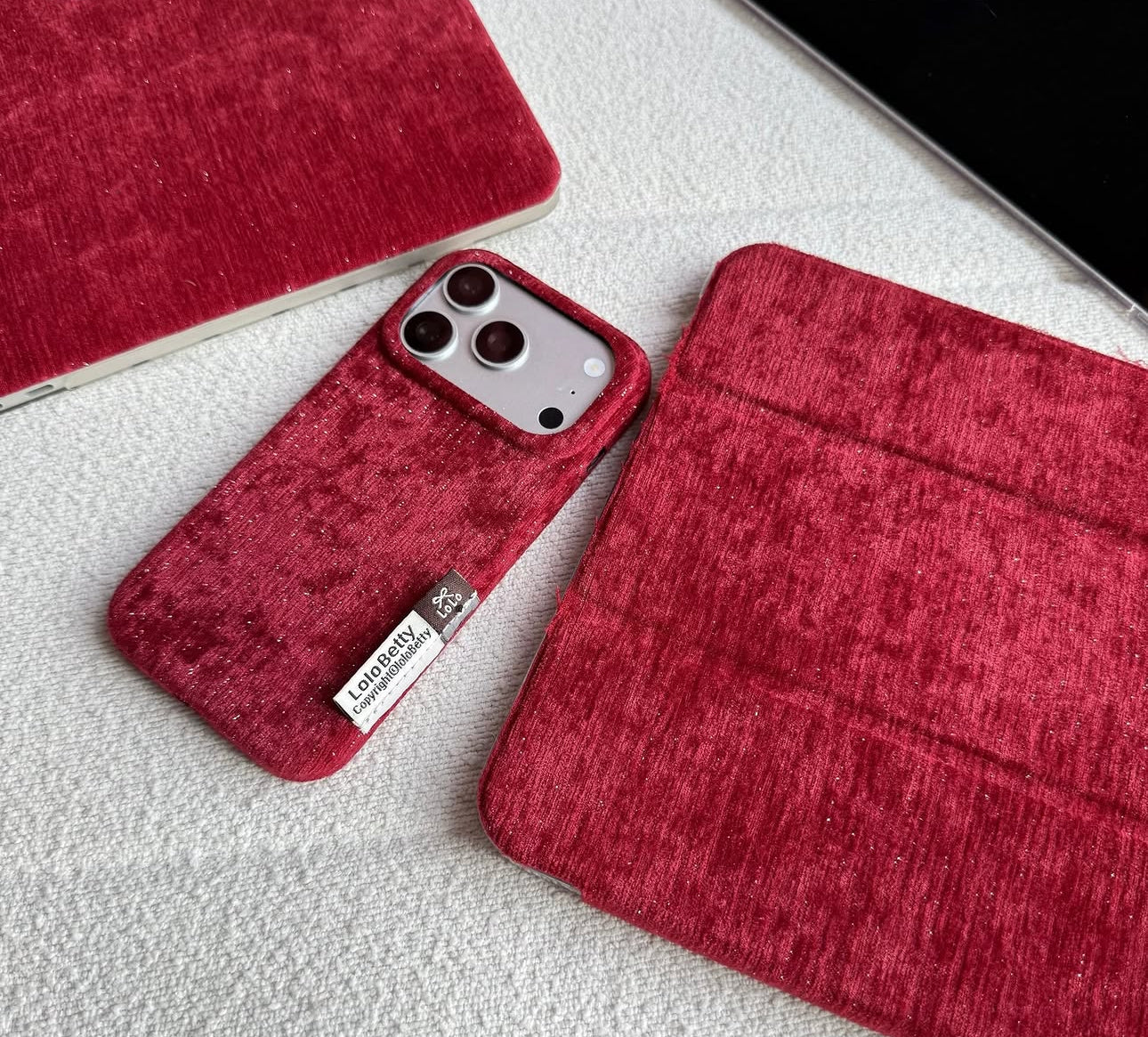 Velvet Suede iPad Case