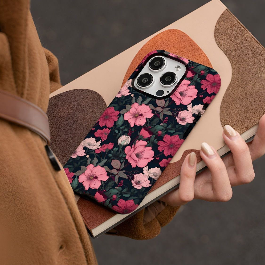 Pink Camellia iPhone case