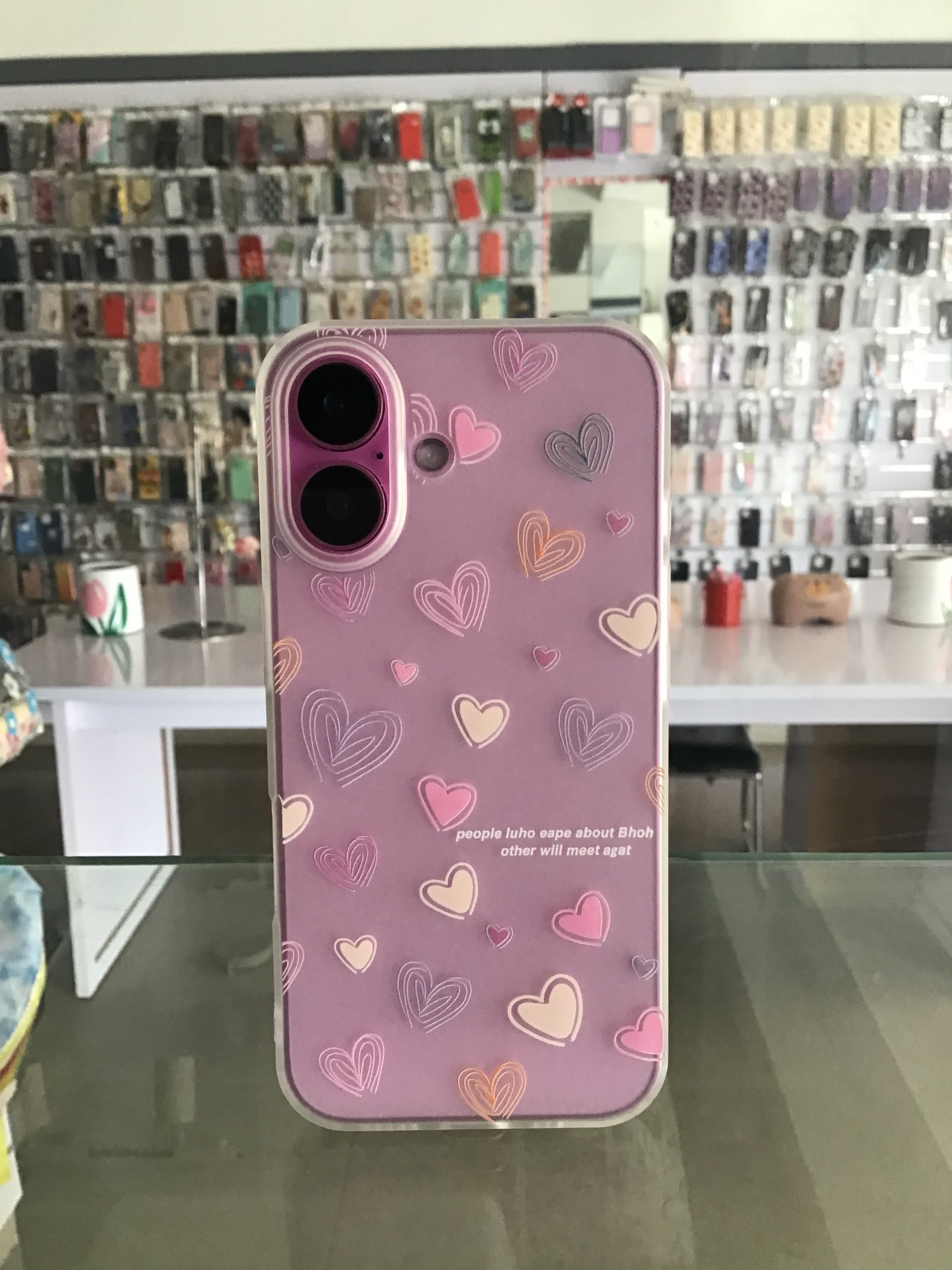 Purple Heart Love Case