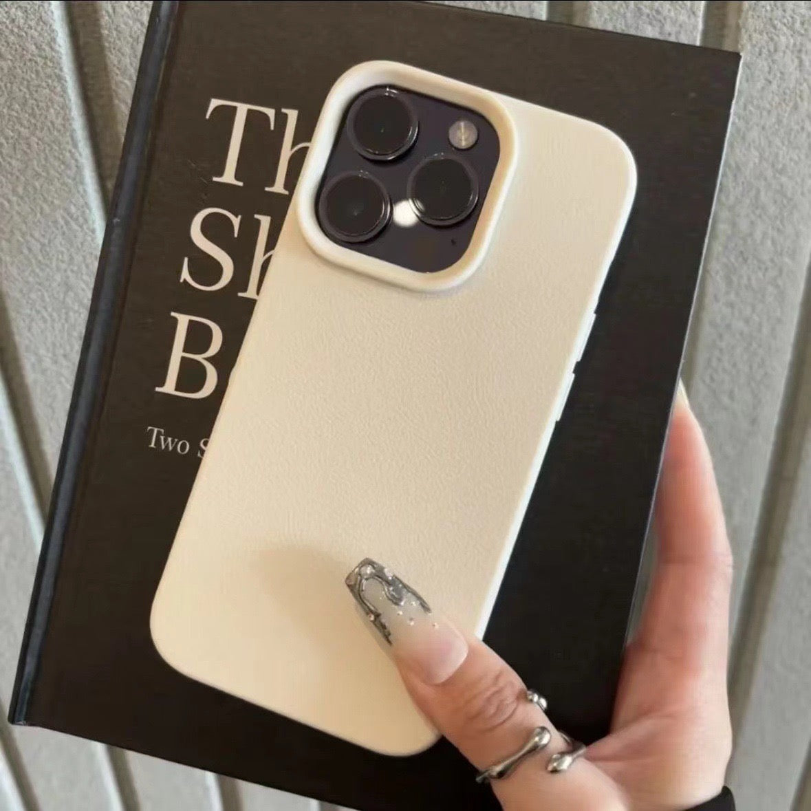Lychee Texture iPhone Case