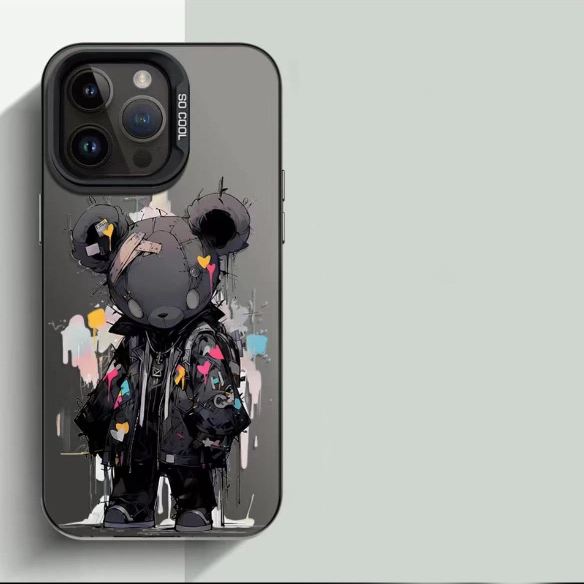 Voilet Bear Case for iPhones