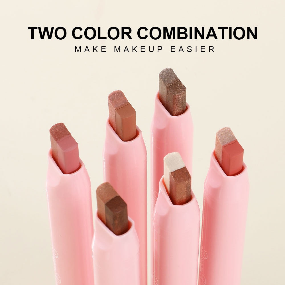 two-color eye shadow pen