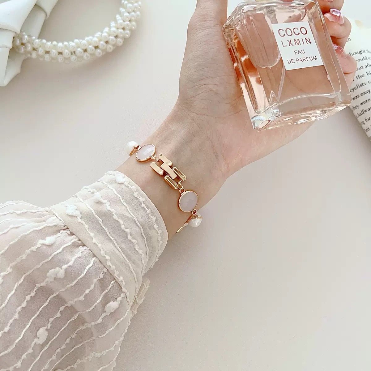 Luxe Chain Apple Watch Band (Gold)