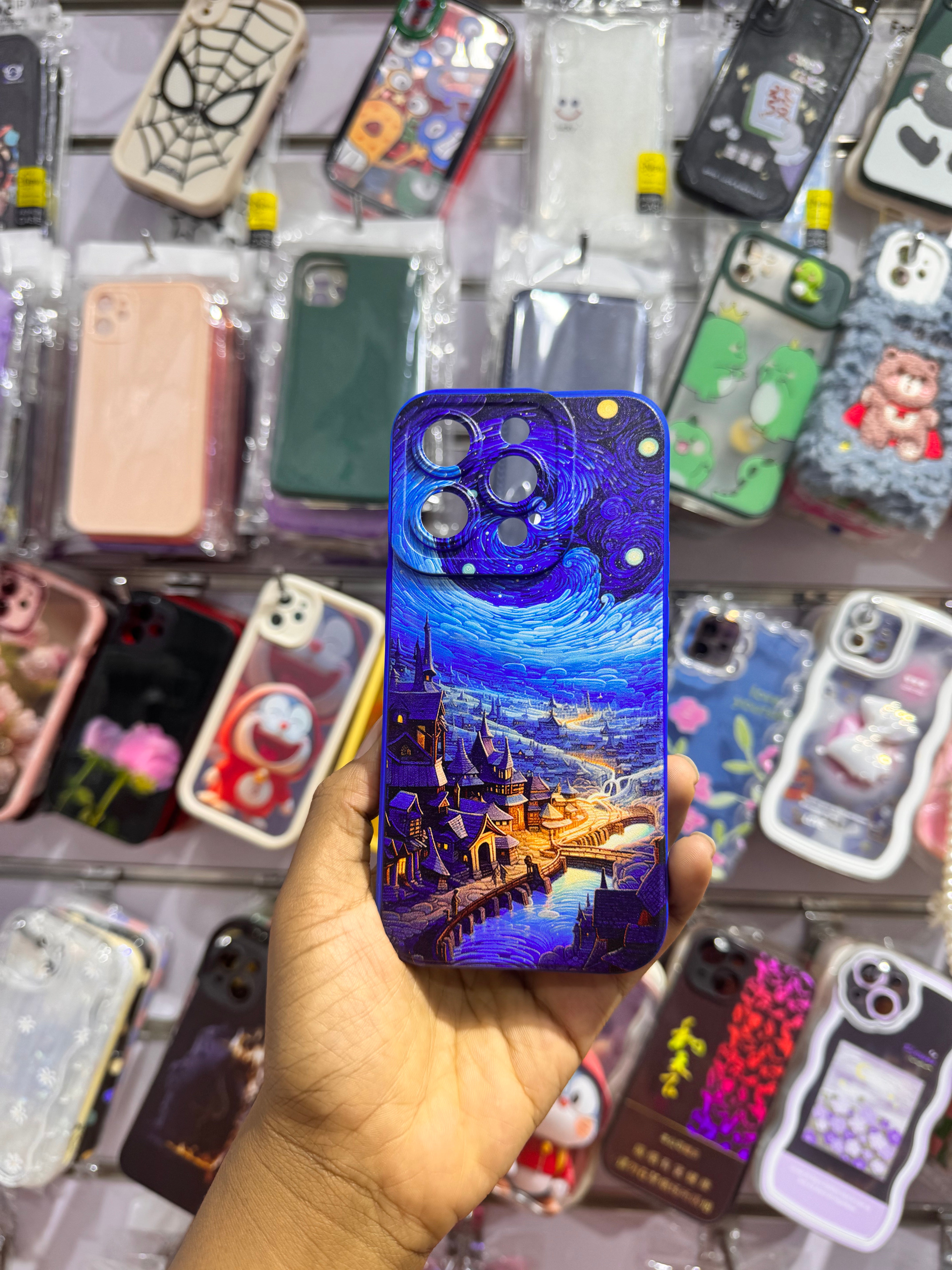 Blue Sky Art Case For iPhones