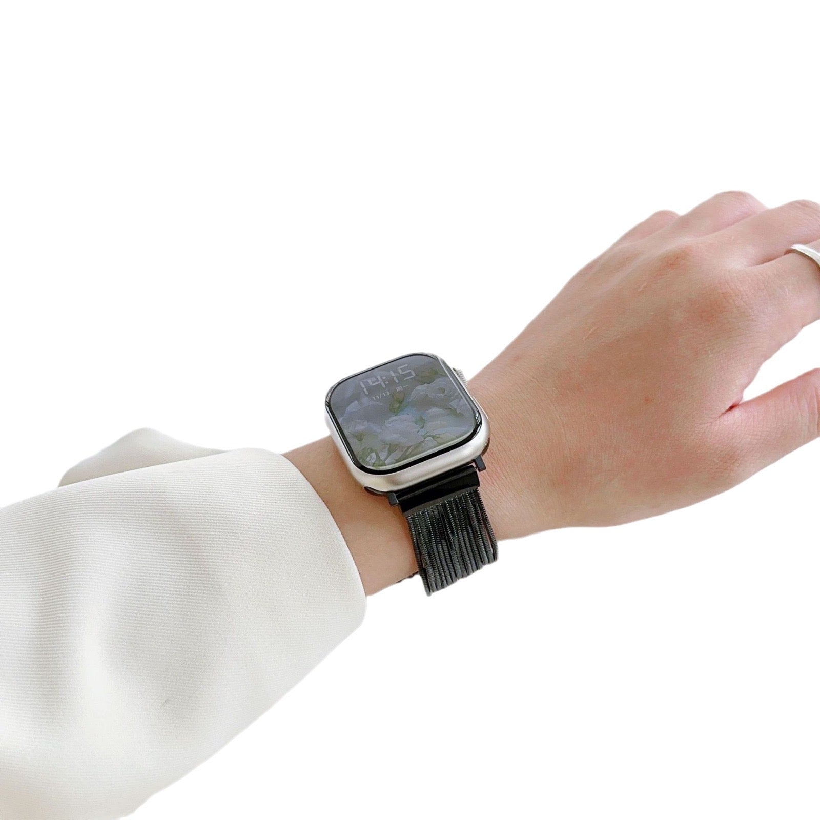 Black chain Bracelet watch Strap