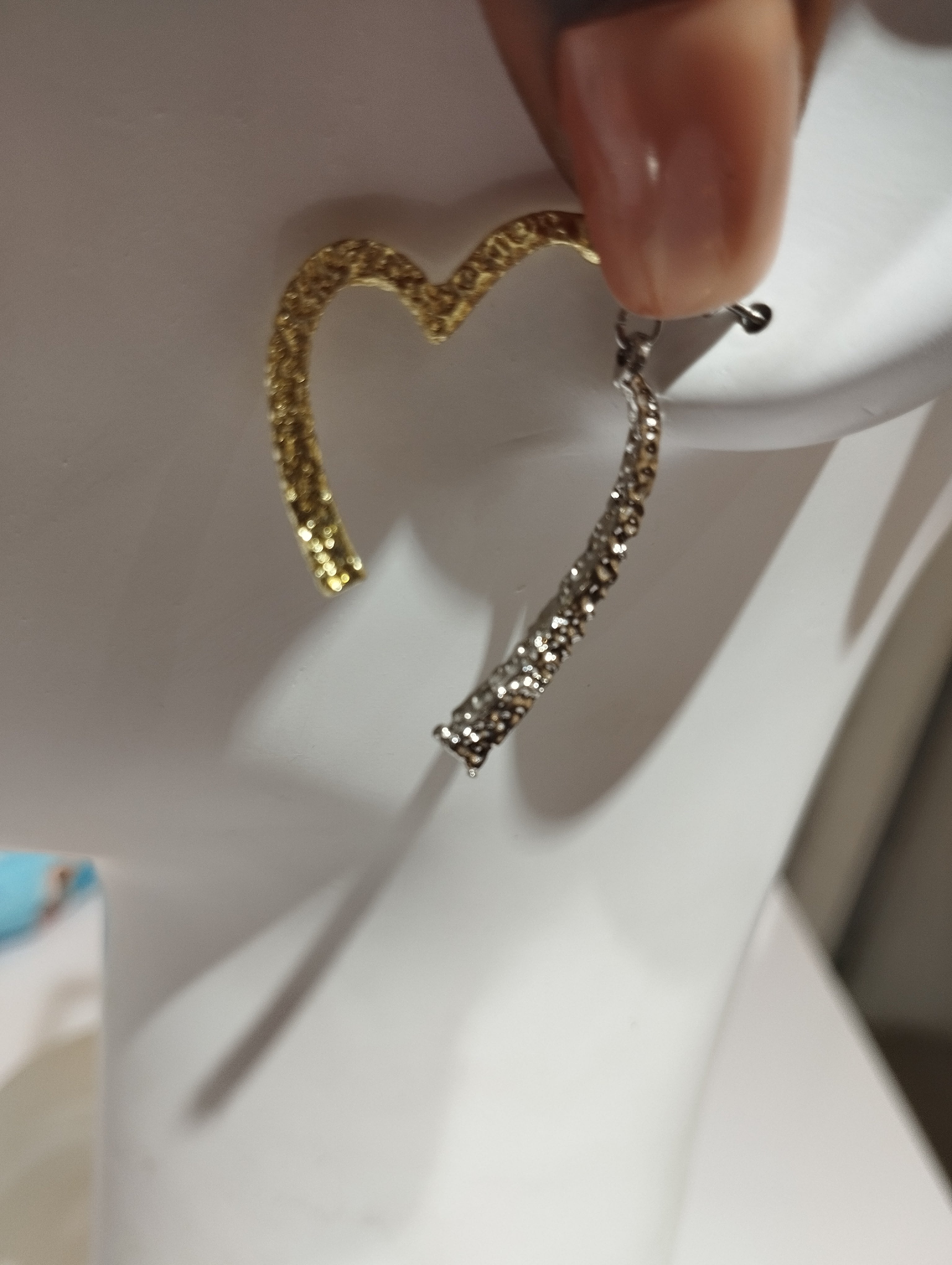 Gold Silver Stainless Earrings