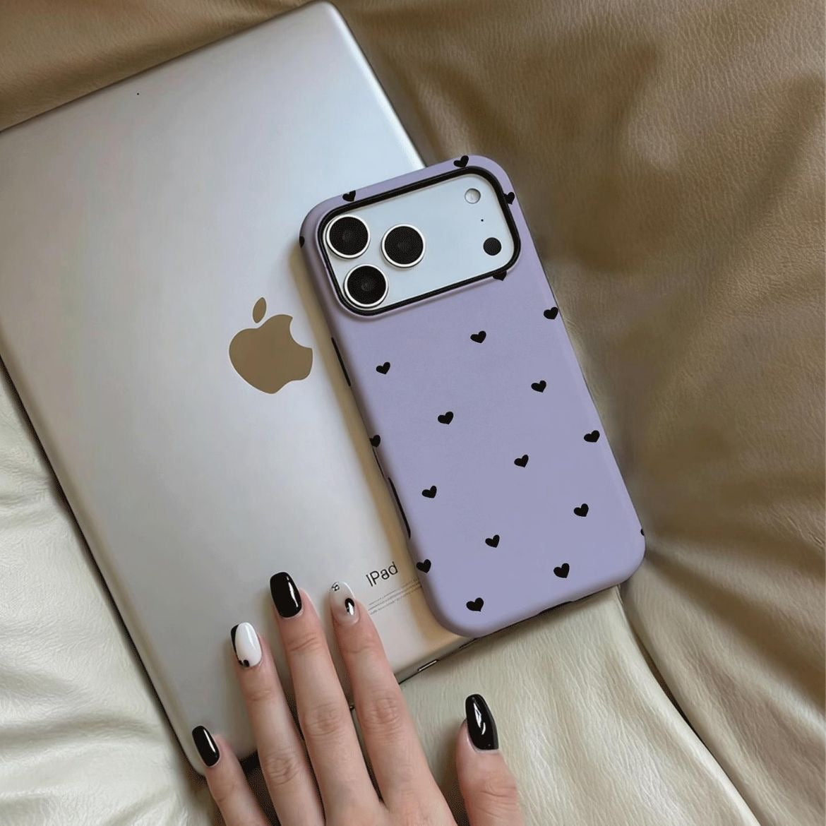 Purple heart Case for iPhones