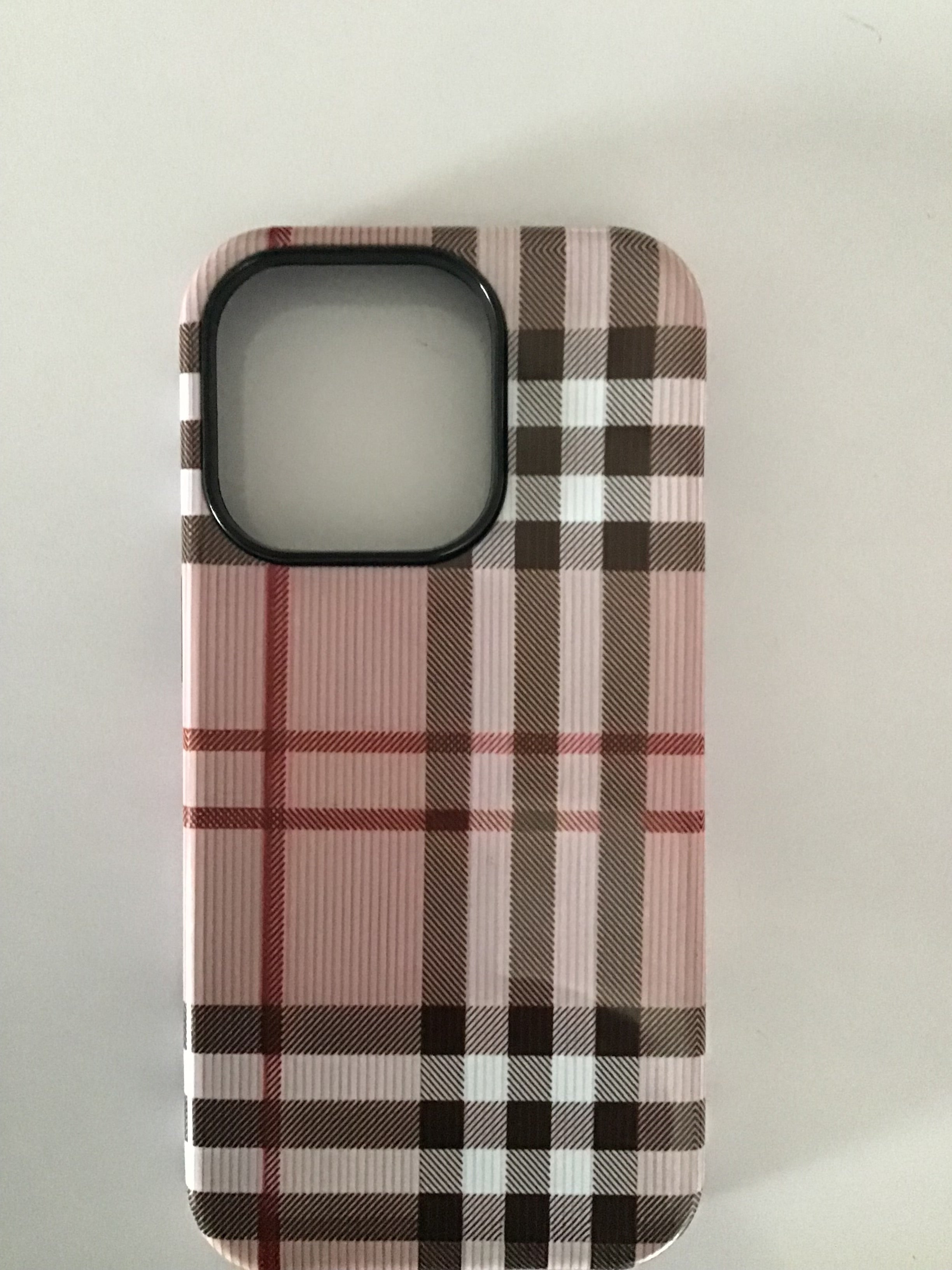 Vintage plaid case for iPhones